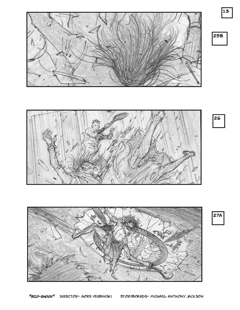 Illustration for article titled Thrilling Storyboards for Spielberg's Delayed Robopocalypse Movie